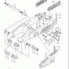 RMX250 Rear swinging arm (model p / r / s / t)