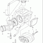 DR350SE Air cleaner (model r / s / t)