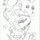 GSX750F KATANA Cowling body (model s)