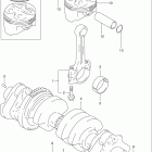 RF600R Коленвал