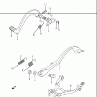 GSX600F KATANA Подножка