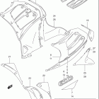 RF600R Under cowling body (model s / t)