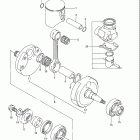RMX250 Crankshaft (model s / t)