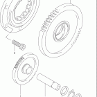 RF600R Муфта стартера