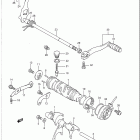 GS500E Механизм  переключения передач