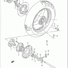 GSX750F KATANA Заднее колесо