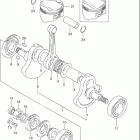 DR350SE Коленвал