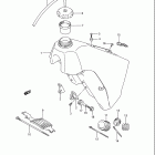 RMX250 Топливный бак