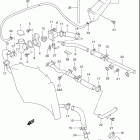 RF600R Радиатор и Патрубки
