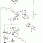 GS500E Handle lever (model l / m / n / p / r / s / t)