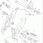 RF600R Подножки