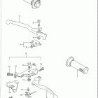 GS500E Handle lever (model k)