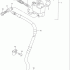 DR125SE Главный тормозной цилиндр,передний