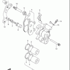 DR350SE Передний суппорт тормозной
