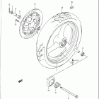 GS500E Переднее колесо