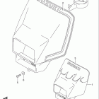 DR350 Headlamp cover (model l / m)