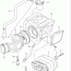 DR350SE Air cleaner (model l / m / n / p)