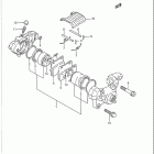GSX750F KATANA Rear caliper (model k / l / m / n)