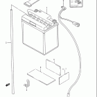 GSX600F KATANA Battery (model k / l / m / n / p / r / s / t)