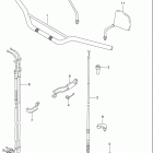 DR350SE Handlebar (model r / s / t)