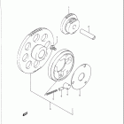 GS500E Муфта стартера