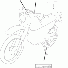 DR125SE Наклейки