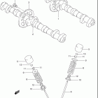 RF600R Распределительный вал-клапана