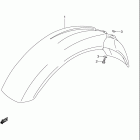 DR350 Переднее крыло