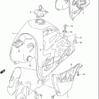 DR350SE Fuel tank (model n / p)