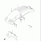 RMX250 Заднее крыло