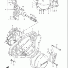 RMX250 Crankcase cover (model l / m / n / p / r / s / t)