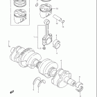 GSX600F KATANA Коленвал