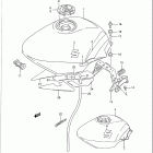 GSX750F KATANA Fuel tank (model m / n)