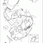 GSX750F KATANA Cowling body (model n)