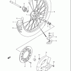 RMX250 Front wheel (model t)