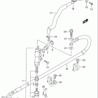 DR350 Задний торм цилиндр