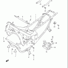 GSX600F KATANA Frame (model j / k / l / m / n / p)