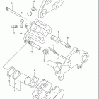DR350SE Rear caliper (model r / s / t)