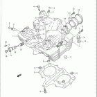 GS500E Головка цилиндра