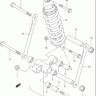RF600R Втулки заднего рычага