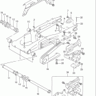 DR350SE Rear swinging arm (model r / s / t)