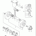RMX250 Crankshaft (model l / m / n)