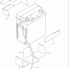 DR350SE Battery (model r / s / t)