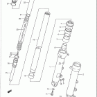 GSX750F KATANA Передняя вилка