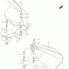 DR125SE Knuckle cover (option)