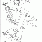 GSX-R750W Rear cushion lever (model p)