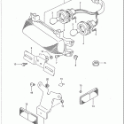 GSX-R750W Задний фонарь