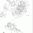 DR250SE Заднее колесо