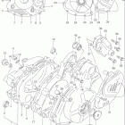 DR650SE Crankcase cover (model r / s)