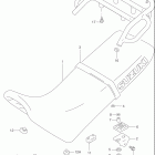 DR650SE Сидение